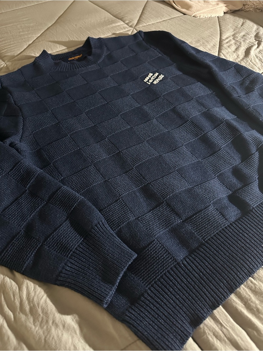 Louis Vuitton Damier Sweater - Picture 2 of 10